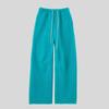Women's Double-Sided Fleece Wide-Leg Pants, New 2026 Style: Plus Velvet, Thickened, Warm, Lazy Style, Casual, Straight Cut for Spring