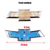 1 pezzo vecchio 23,4 cm 3D ABS Logo Anteriore Auto Griglia Anteriore Auto Emblema Adesivo Cofano Anteriore Styling Accessori Per Chevrolet 09-14 Cruze