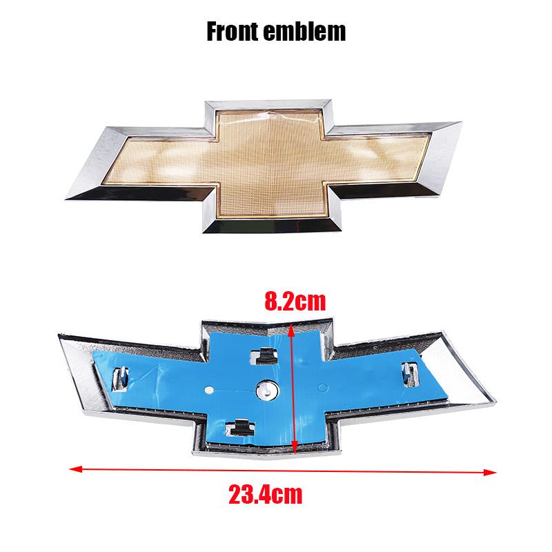 1 pezzo vecchio 23,4 cm 3D ABS Logo Anteriore Auto Griglia Anteriore Auto Emblema Adesivo Cofano Anteriore Styling Accessori Per Chevrolet 09-14 Cruze