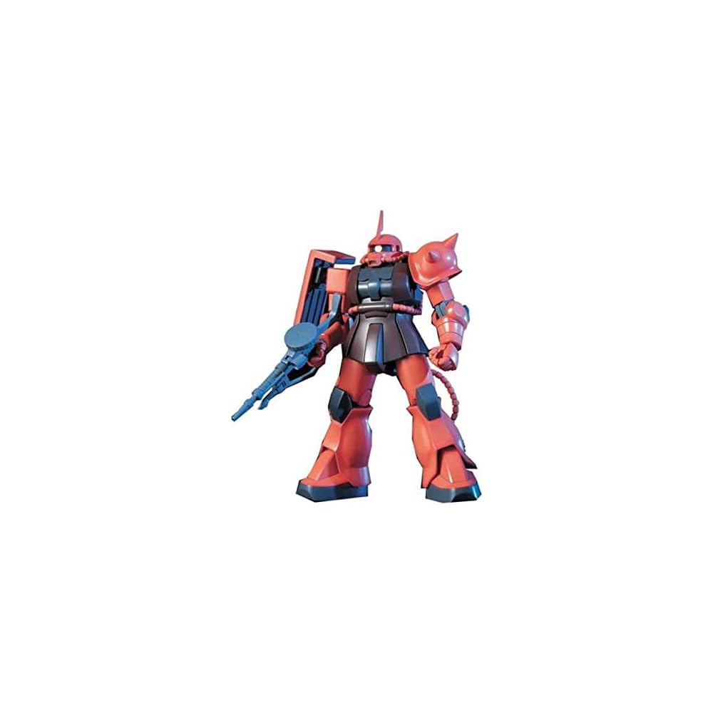 Bandai Spirits HGUC MS-06S Char's Zaku II 1/144 Scale Color-Coded Plastic Model Kit