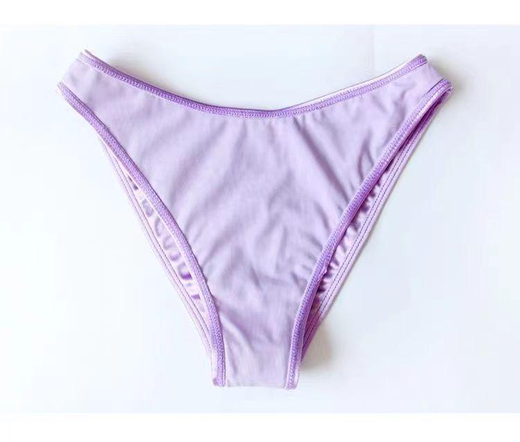 Thai-Style Glamorous High-Shine Hot Girl Swimsuit Bikini with Hip-Hugging Skirt