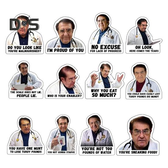 

12 шт. магнит на холодильник с доктором, руководство по снижению веса, наклейка, мотивирующий помощник по диете, микроволновая печь, доска, магнит на холодильник, домашний офис, кухня Sets