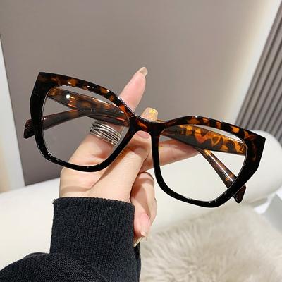 Blue Light Blocking Glasses for Woman Fashion Designers Optical Eyeglasses Eye Protection Anti-Blue Light Computer Eyewear