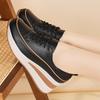 Spring/Autumn New Versatile Slope Heel Height Increasing Casual Women's Shoes Casual Shoes