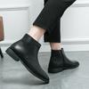 Fashion Luxury Brand Men's Low Top Shoes Men's Slip-On Chelsea Boots Fashion High Top Ankle Boots Casual Comfortable Male Walking Shoes