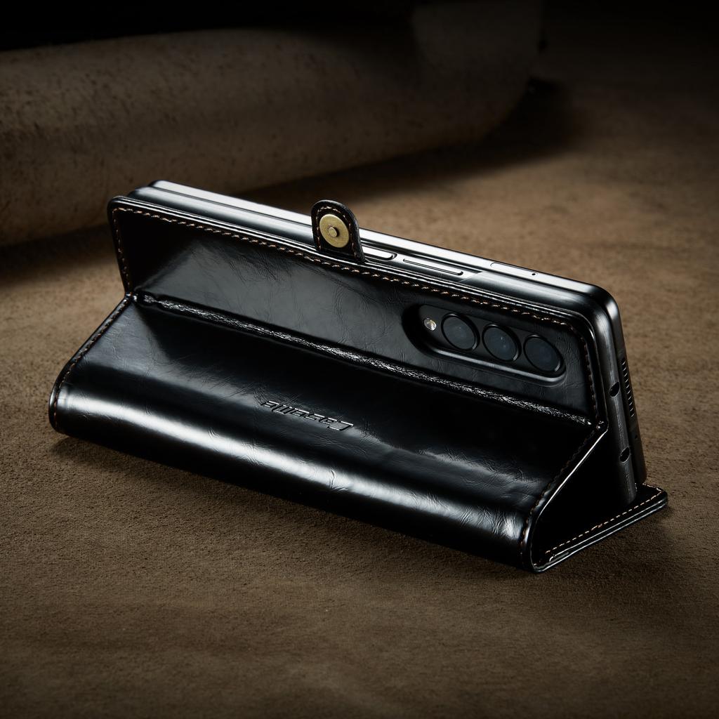 For Samsung Z Fold4 5g Wallet Function Leather Case For Samsung Galaxy Z Fold 4 Fold4 Fold3 Fold 3 Drop Protection Phone Bag