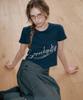 AEGO FREEDOM LAB Serendipity Crop T-Shirt_Navy