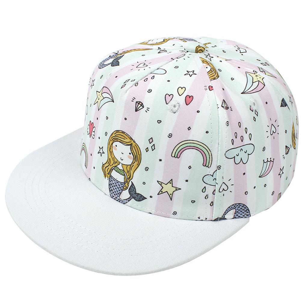 Buy Baby Cotton Sun Cap, Cartoon Print 