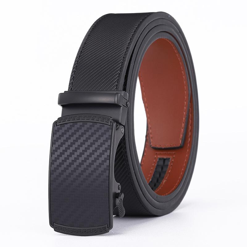 

Мужской деловой ремень из натуральной кожи с пряжкой Guangzhou 120cm