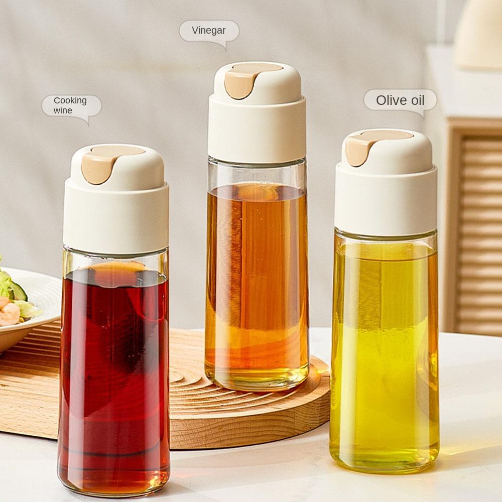 Glass Oil Pot Leak-proof Olive Oil Pourers New Oil Bottle Oil Soy Sauce Vinegar