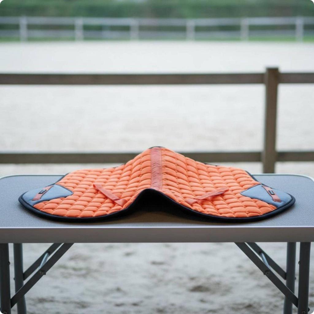 Horse Saddle Pad Breathable Equestrian Sweat-Absorbing Sports Gear