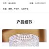 Embossed Glass Cup Vintage Dot Pattern Drinking Glasses for Water Milk Coffee Juice Highball Mugs Retro Kitchen Barware
