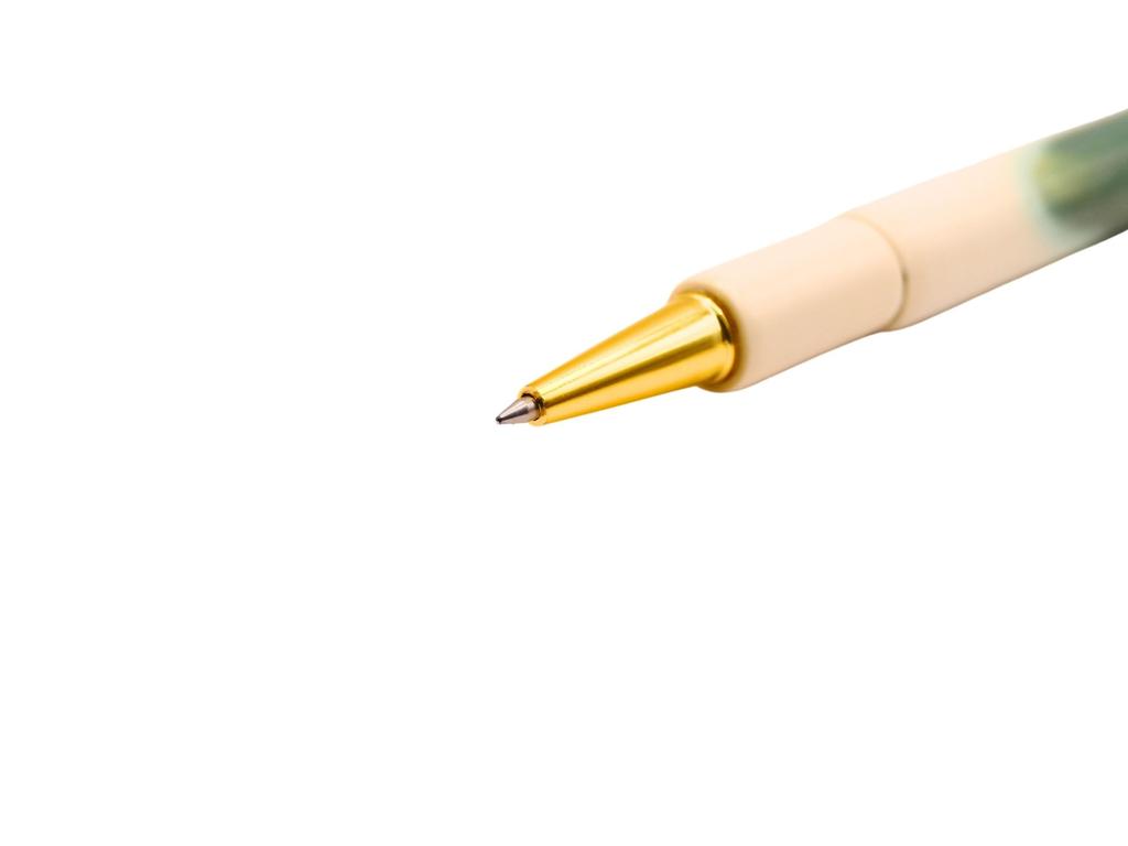 Kiyoteru porcelain rotary ballpoint blue Oribe green white Japanese-made pen, + CL_CTP_52