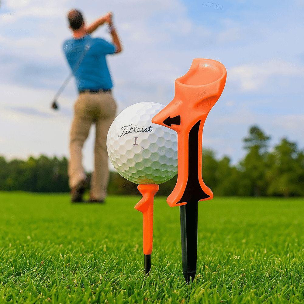 Diagonální vložka Golfové týčka Zlepšují vzdálenost Golfové plastové týčko Držák na golfové míčky Driving range