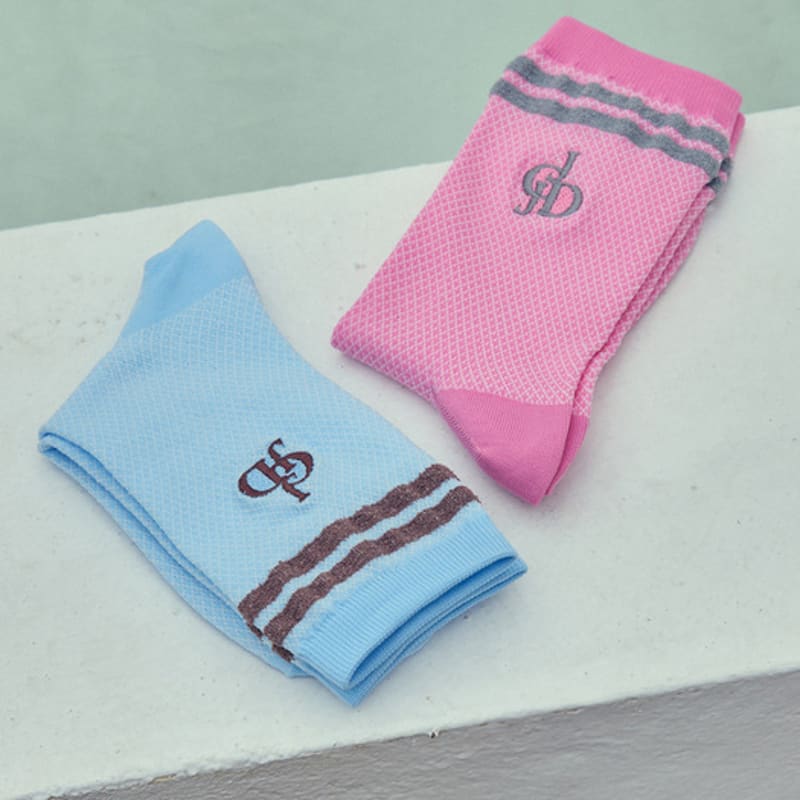 Jucy Judy Color Block Texture Socks JZSC000E