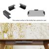 Under Desk Laptop Rack Bracket  Increase Friction Easy To Install Bracket  for Laptops Modems Keyboards