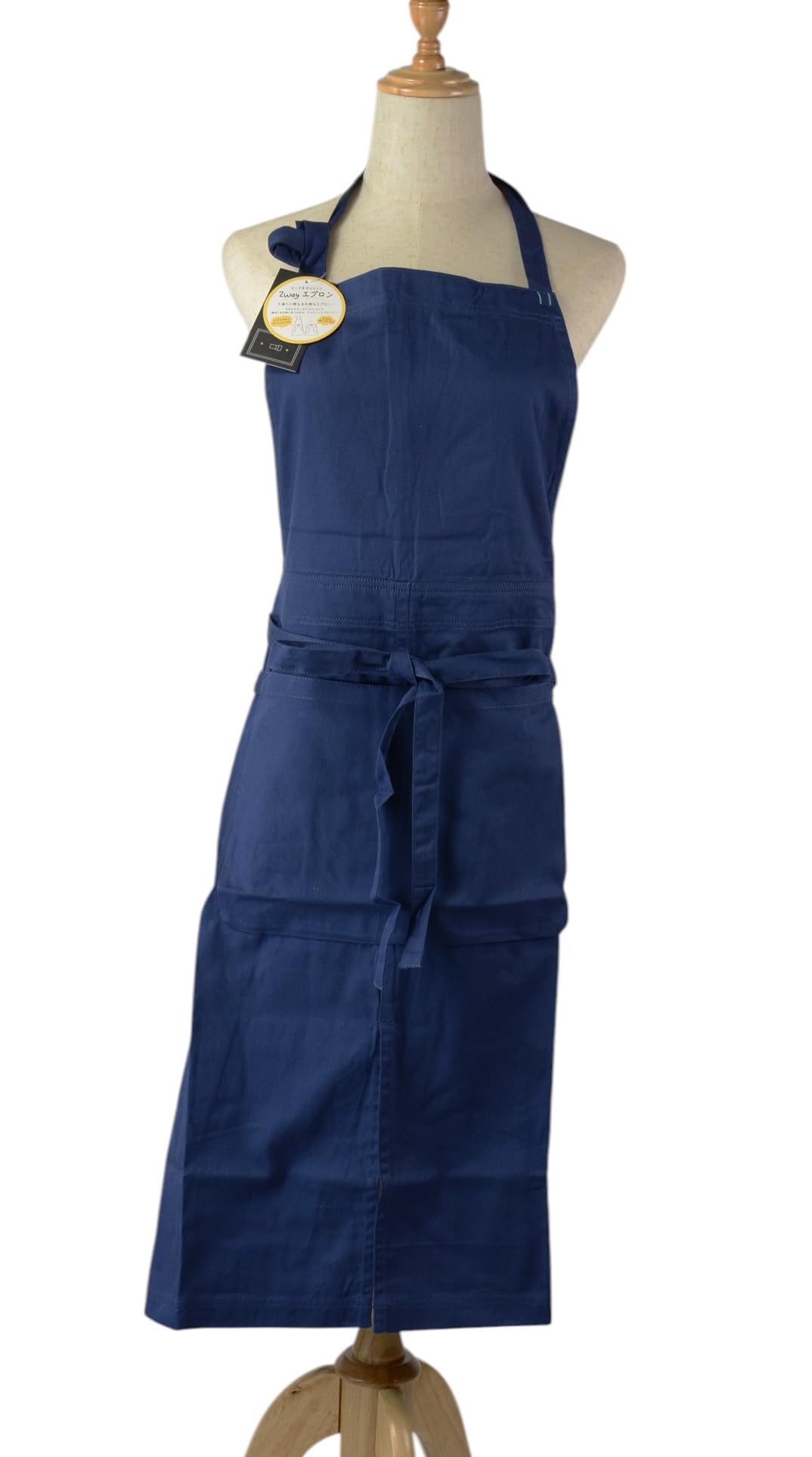 

Friends Hill Long Apron Average Navy