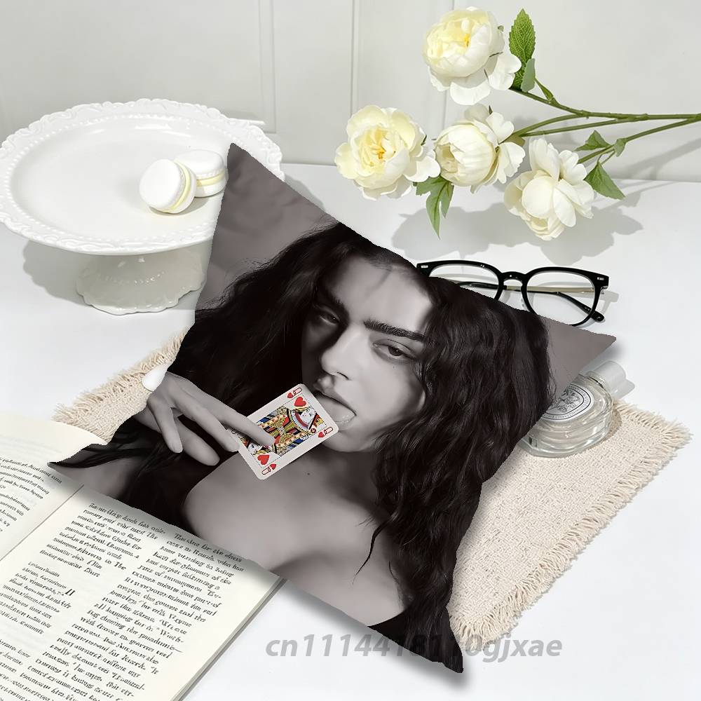 CCharli xcx Brat Crash Sucker Pillow Case For Home Bedroom Car Office Decoration Living Room Sofa Cushion Cover Suitable