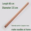 Extra Thick Solid Wood Rolling Pin