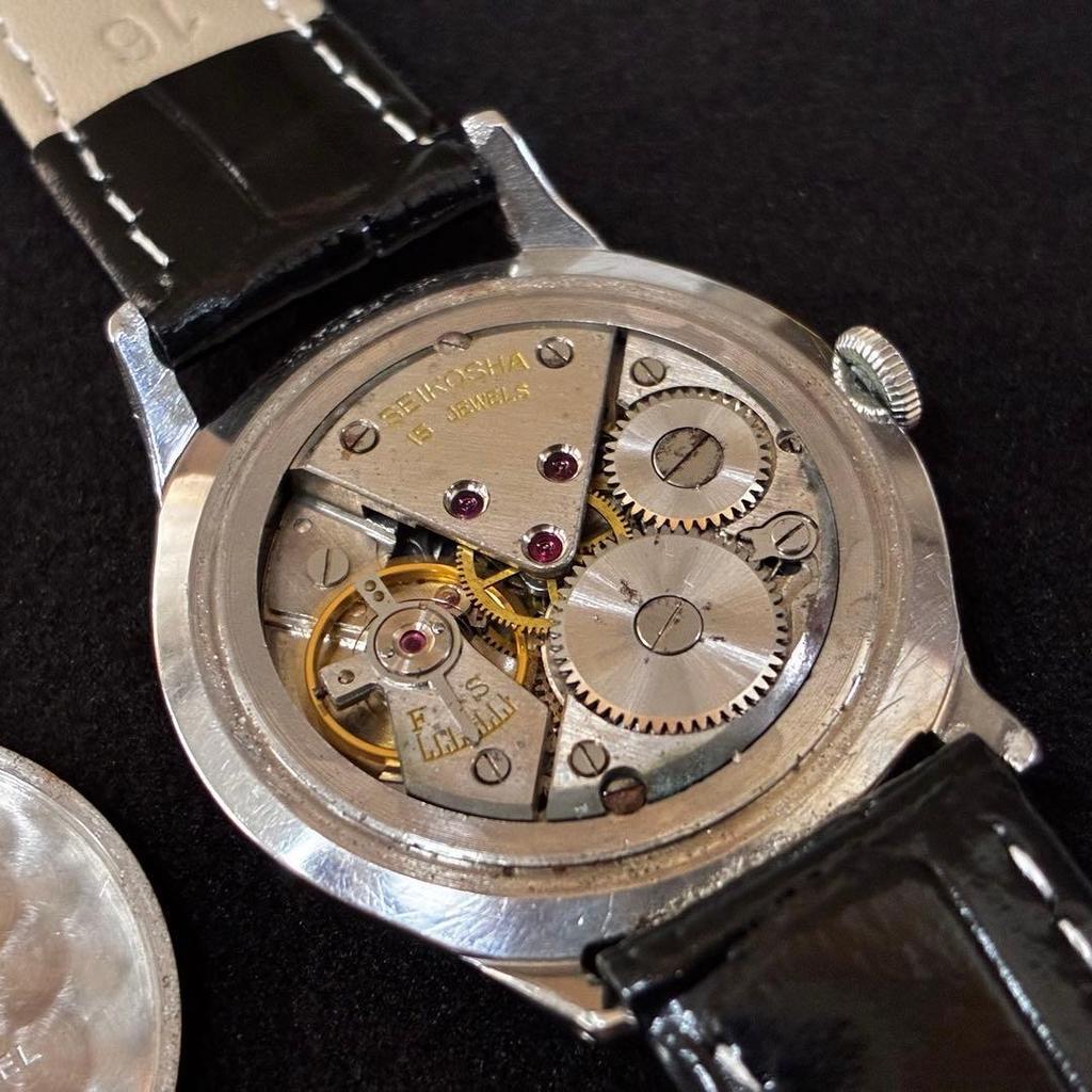 Used [Overhauled] [In Working Condition] [Good Condition] SEIKO SUPER Manual Winding Watch SS