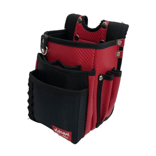 SK11 Red waist bag 3 tiers SKC2-4RD
