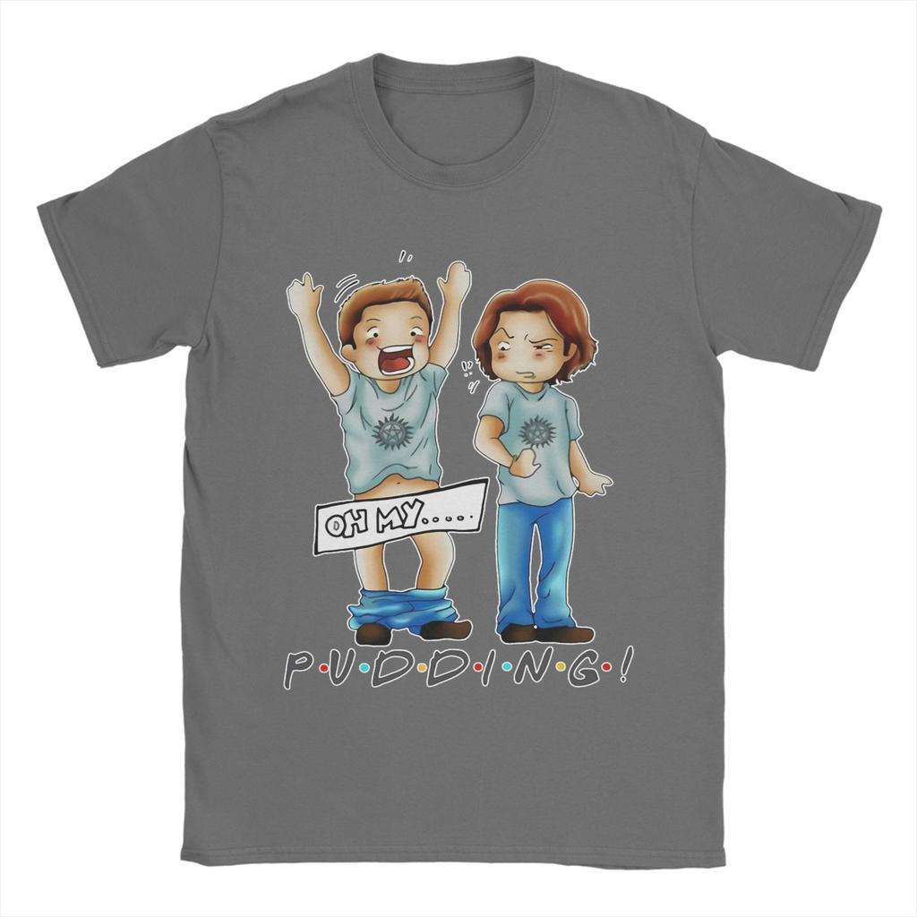 Fashion Pudding Dean Supernatural TShirts for Men Round Collar Pure Cotton T Shirt Short Sleeve Tee Shirt Gift Idea Clothing