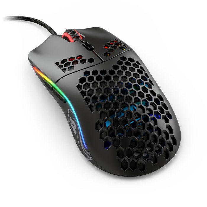 Souris gaming - Glorious - Model O- Minus - Filaire - 12000 dpi - 6 boutons - Noir Mat