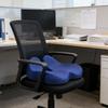 Seat Cushion Breathable Soft Memory Foam Chair for Home Dorm Balcony Blue