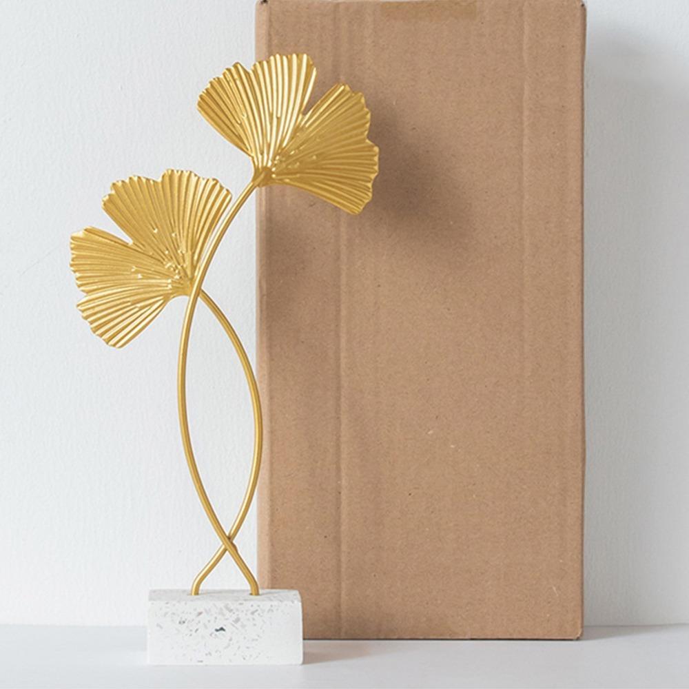 5.51in Nordic Style Metal Tabletop Decor  Bedroom Table Display Ornament