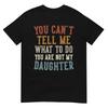 Funny Father's Day Dad Gifts From Daughter Daddy T-Shirt