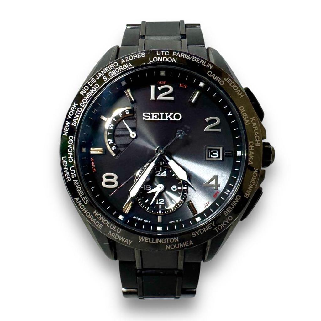 [USED] Limited to 1000 pieces, SEIKO Brightz 20th Anniversary 8B63-0AX0 Titanium