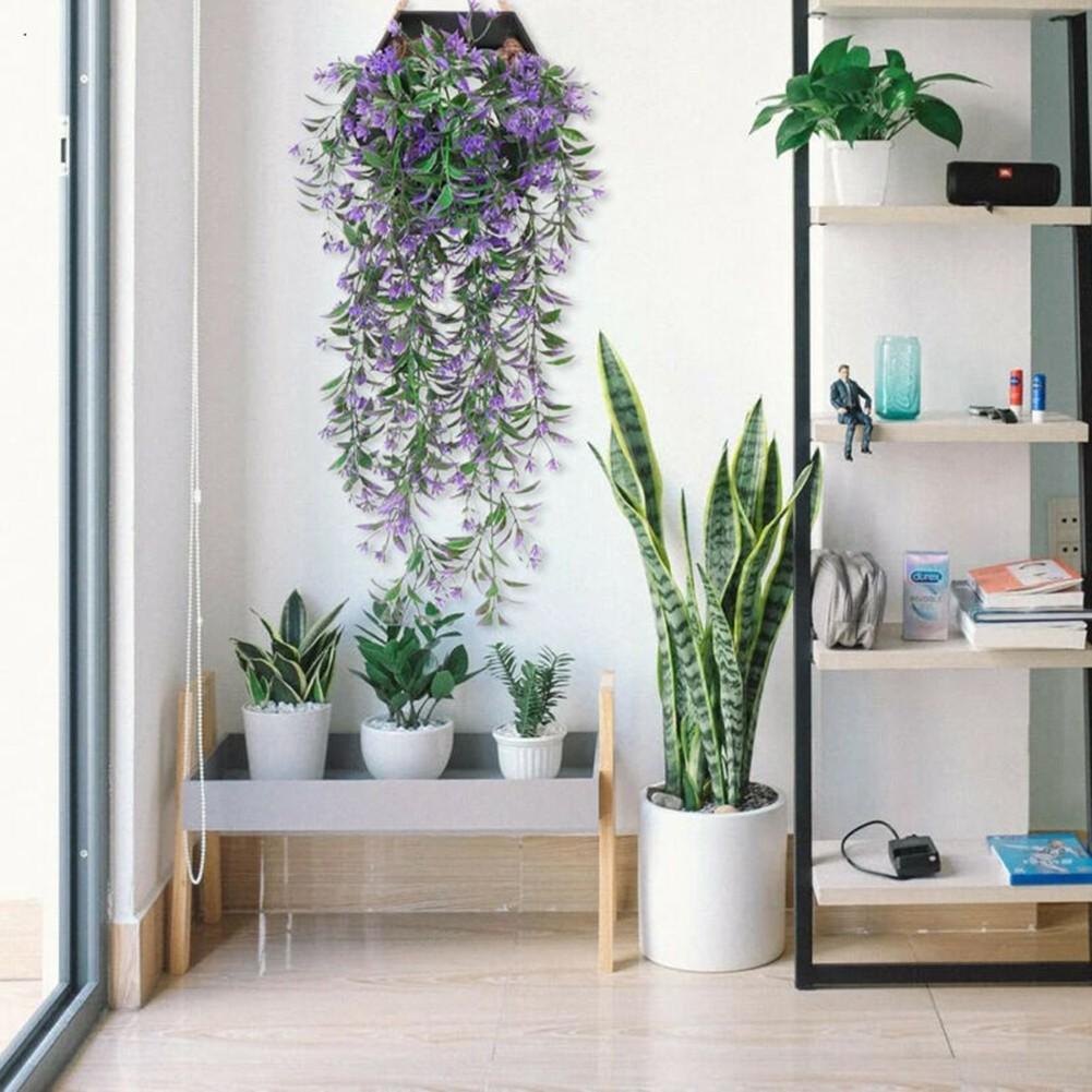 2 Stück künstliche Rebe, künstliche Dekor-Blumengirlande