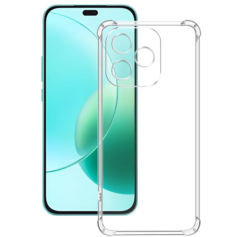 For Honor 400 Lite 400Lite 5G Case Shockproof Transparent Silicone Soft Airbag TPU Phone Case For Honor 400 Lite Protect Cover