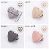 8PCS Heart-Shaped Magnetic Curtain Buckle Anti-Slip Detachable Snap Hooks  Hotel Privacy Protection