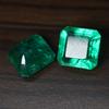 Emerald Cut Natural Emerald Green 19.67 Ct CERTIFIED Loose Gemstone S-1564