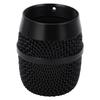Microphone Grill with Mic Windscreen Cotton Microphone Grille Ball Head Replacement for BBS666 Black