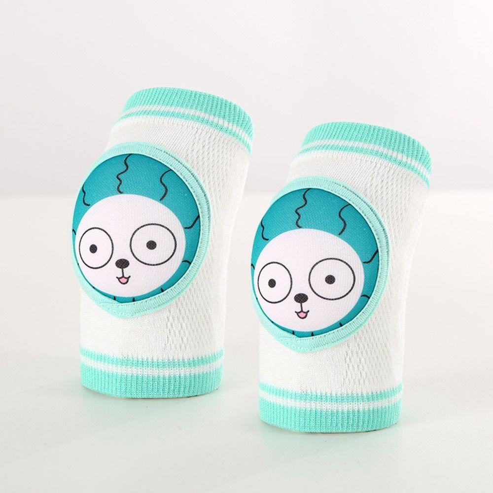 

Elastic Crawling Elbow Cushion Cotton Spandex Infant Kneepad Thickening Kids Leg Warmer Kids зелений