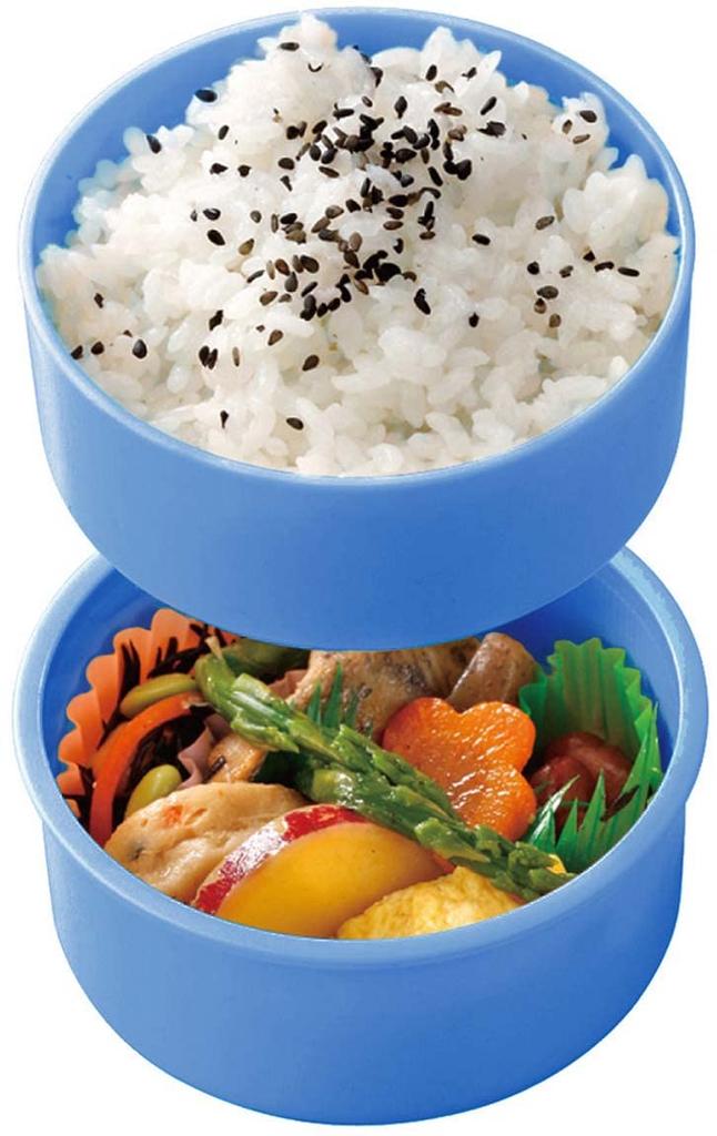 Skater Bento Box, 500ml, Two-Tier, Round, Rice Ball Case, Made in Japan, Disney Retro Mickey Mouse Design, ONWR1AG-A