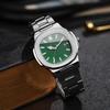 Factory Hot Selling Many Different Colors Stainless Steel Luxury Charm Fashion Men's Business with Calendar Style Quartz Watch