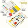 Teacher Sticky Notes Set - Teaching Supplies Shaped Sticky Note Pads Teacher To Do List Notepad Writing Memo Pads For Teacher Appreciation