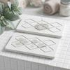 2Pcs Diatomite Absorbent Tray for Kitchen Soap Dish Plant Pot Mat
