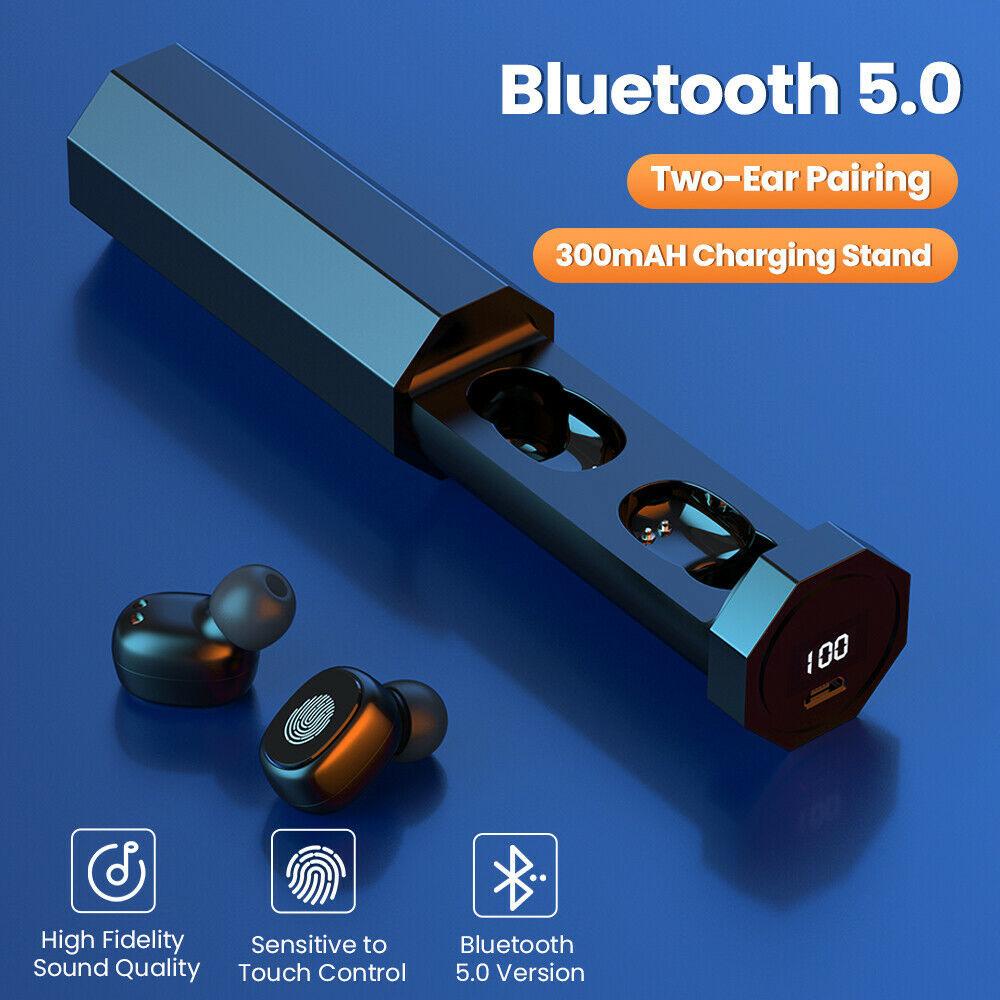 Buy Bluetooth 5.0 Ear Hook Streamer Wireless Headphones Sports Earbuds Bluetooth Earphones