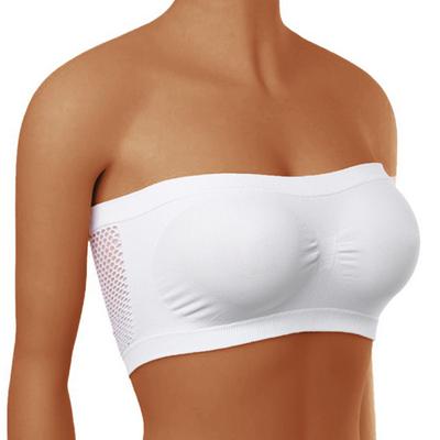 (male wardrobe)Stretch Strapless Bra Fashionable Summer Strapless Bra Suitable For One-Shoulder Tops