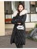 Women's Long Big Fur Collar Down Cotton Cotton Coat