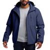 Men'S Loose Half Zipper Hooded Sweatshirt And Submachine Jacket