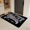 Comic S-Scott Pilgrim Floor Mat Flannel Door Mat Non-Slip Absorbent Washable Indoor Home Rug