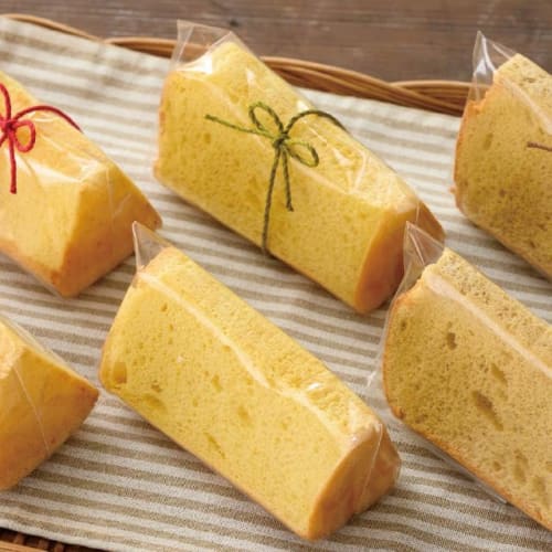 HEADS OPP Bags, 21(13) X 13cm, Trapezoid, Plain, Chiffon Cake, Gift, Food-Safe, 100 Bags, DK-OPB1