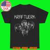 KRAFTWERK Human Robots Černé tričko Top Unisex
