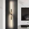 New Sleek, Contemporary, Long LED Wall Lamp Light for Bedroom or Living Room Decor. Perfect Minimalist Design for Background and