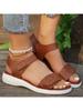 Fashion 2025 New Summer Sandals Travel Women Shoes New Sandal Sole Durable Sandal Ladies Outdoor Beach Slippers Platform Sandals